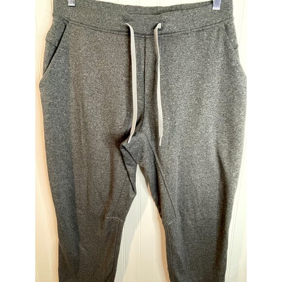Lululemon Mens Large Heathered Gray Jogger Sweatpants - Picture 15 of 16